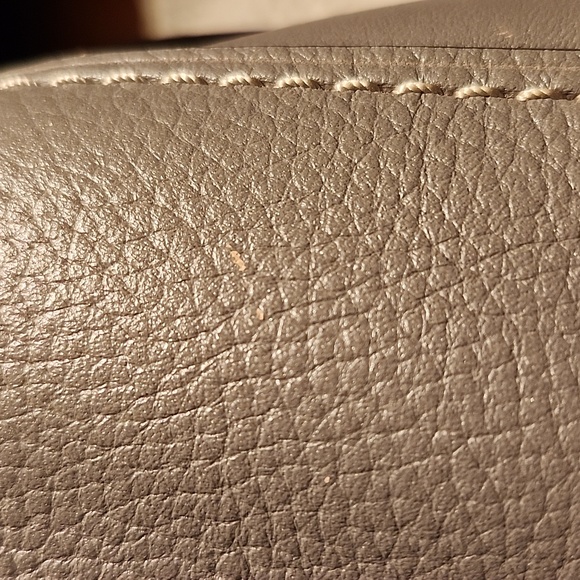 Coach Grey Leather Crossbody Bag - Picture 9 of 9